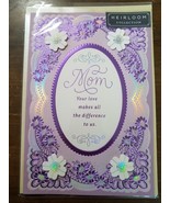 MOTHER&#39;S DAY for MOM Greeting Cards **HEIRLOOM** Mother Love Both HALLMA... - £2.96 GBP