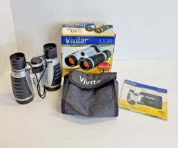 Vivitar Portable Binoculars 4 X 30 Magnification Carrying Case UV Coated... - $12.86