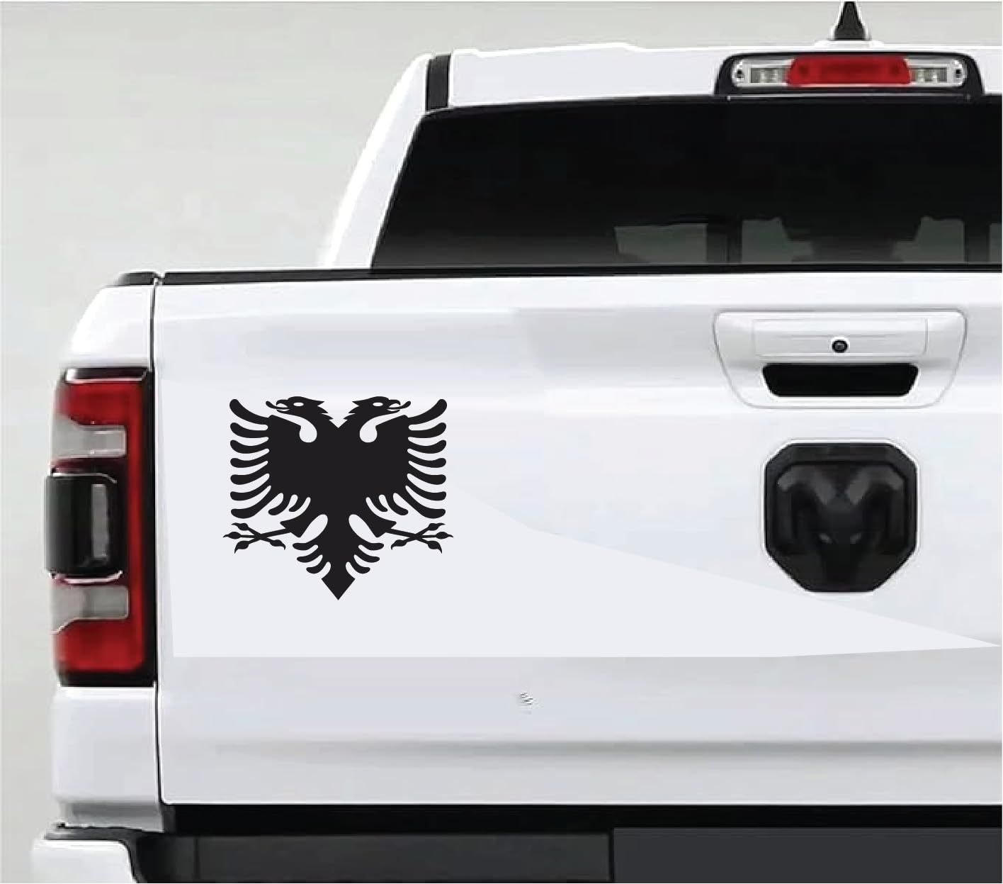 Albanian Double Headed Tribal Eagle Vinyl Decal Sticker - Custom Made to... - $0.99