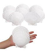 10PCS Sea Shells White Scallop Shells for Crafts Baking Cooking Serving ... - $42.22 CAD