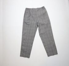 Vintage 90s Streetwear Womens 16 Petite Tapered Leg Flannel Pants Hounds... - $632.17 MXN