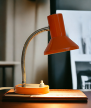 Petit Lampe de Bureau 60/70 Années Table de Chevet Vintage Space Âge Lampe - $149.39