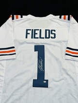 Justin Fields Signed Chicago Bears Football Jersey COA - £77.90 GBP