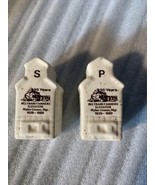 Minnesota Advertising Beltrami Farmers Elevator Salt Pepper Shakers 1989... - €17,36 EUR