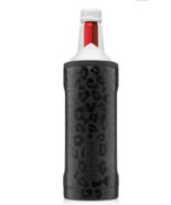 Hopsulator Twist Onyx Leopard Insulated Stainless Steel Bottle Cooler 16oz - £15.58 GBP