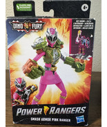 Power Rangers Dino Fury Smash Armor Pink Ranger 6&quot; Action Figure Hasbro ... - $20.54 CAD