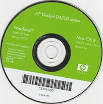 HP Deskjet D4300 series CD-rom only - $14.85