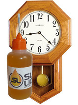 Slick Liquid Lube Bearings 100% Synthetic Oil for Howard Miller Wall Clocks Desk - £7.76 GBP+