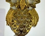 1970’s Vintage HMS Madeira Creations OWL Pendant Necklace Accessory - $12.10