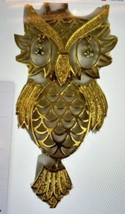 1970’s Vintage HMS Madeira Creations OWL Pendant Necklace Accessory - £9.53 GBP