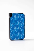 RFID Slim Wallet for Men &amp; Teens - Aluminium Pop Up Card Holder - Blue Camo - $496.00 MXN