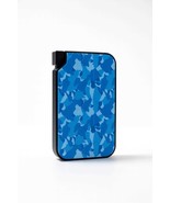 RFID Slim Wallet for Men &amp; Teens - Aluminium Pop Up Card Holder - Blue Camo - $496.00 MXN
