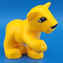 Lego Duplo Baby Lion Cub Figure Zoo Wildlife Safari Ark Circus Animal Minifigure - $5.93