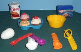 Vintage Fisher Price Fun with Food #6502 Baking Fun  Complete/EXC+++ (F) - $48.00