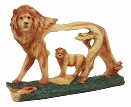 Ebros Rustic Safari African Savannah Pride Lion King Scene Figurine 7&quot;Long - £15.17 GBP