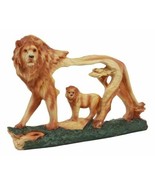 Ebros Rustic Safari African Savannah Pride Lion King Scene Figurine 7&quot;Long - £14.94 GBP