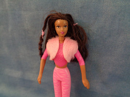 McDonald&#39;s 2002 Mattel Dark Complexion Barbie Pink Outfit - £1.17 GBP