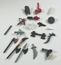 Lot of Assorted Lego Parts &amp; Accessories Weapons Etc - $8.90