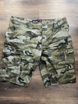 Men’s Ecko Unltd. Green Camo Cargo Shorts / Sz 40 - £16.24 GBP