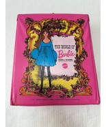 Barbie The World Of Barbie Doll Pink Travel Carrying Case Vintage 1968 - $522.19 MXN