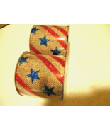 American Flag Craft Ribbon - SALE - $24.61 CAD
