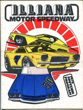 Illiana Motor  Speedway program 1978-Bobby Dotter-Larry Rice-Bigelow-Hoffman--VG - £33.92 GBP