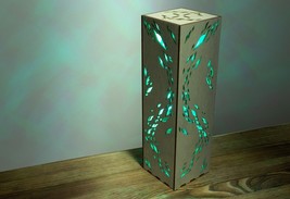 Rhombus Shape Futuristic Modern Contemporary Lamp | Sci-fi Punk LED RGB Lamp - £31.31 GBP