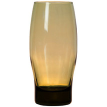 Elegant Design  Bud-Shaped Mocha Glass Cooler Tumbler, 18 oz. - $15.00