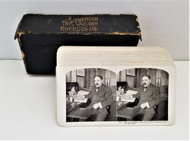 Antique A Trip Through Sears Roebuck W Box 50 Cards Complete Set - £97.28 GBP