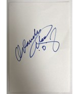 Orlando Woolridge (d. 2012) Signed Autographed 4x6 Index Card - $16.99