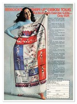 Redbook&#39;s Shape-Up Exercise Towel Offer Vintage 1972 Full-Page Magazine Ad - €6,58 EUR