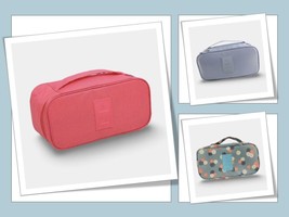 Storage Bag Travel Trip Underwear Bra Pouch Carry Storage Case  Makeup P... - £11.57 GBP