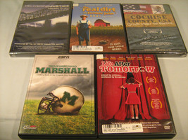 Lot of 5 DVD DOCUMENTARY Delivering Justice, Marshall, Cochise County [Y51g] - £47.79 GBP