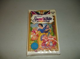 Snow White and the Seven Dwarfs (VHS 1994) Walt Disney Masterpiece, Clamshell - £7.90 GBP