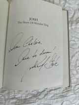 Josh The Story of Wonder Dog Richard Stack Author Signed Autographed 1993 HCDJ - $23.75