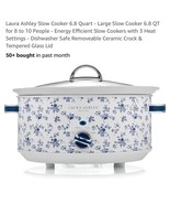 LAURA ASHLEY SINCE 1953 6.5L Slow Cooker New Open Box - $148.25 CAD