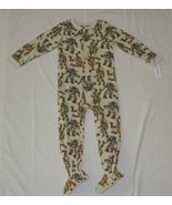 Carters Fleece Footed Pajama Blanket Sleeper Size 7 Robots Machines Mech - $496.32 MXN