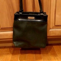 Nine West Black Leather Shoulder Bag - $10.99