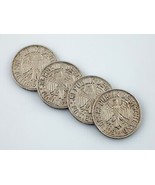 1950 Allemagne 1 Mark Pièce de Monnaie Lot (4 Pièces) Tout En XF État! K... - $74.71 CAD