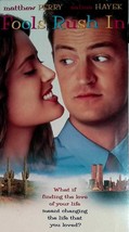 Fools Rush In [VHS 1997] Matthew Perry, Salma Hayak, Jon Tenney - £0.88 GBP