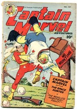 Captain Marvel Adventures #107 1950-Canadian edition- Golden Age Fawcett G/VG - $72.75