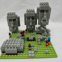 *Uncounted* Nanoblock Moai Statues Of Easter Island *No Instructions* - $9.89