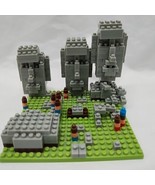 *Uncounted* Nanoblock Moai Statues Of Easter Island *No Instructions* - $187.97 MXN