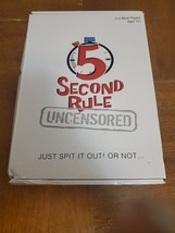 5 Second Rule Uncensored Game Adult Game Party Game Card Game - $8.95