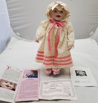 Yolanda Bello Sarah Porcelain Doll Picture Perfect Babies Edwin M. Knowles - £3.95 GBP