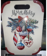 Farberware Holiday Christmas Nonslip Cutting Board White/Red/Green - $452.58 MXN