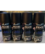 4 Cans Axe Fine Fragrance Collection Body Spray Blue Lavender Mint Amber... - $15.72