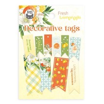 Fresh Lemonade Double-Sided Cardstock Tags 10/Pkg- 02 P13LEM22 - £12.76 GBP