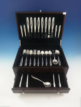 Silver Sculpture by Reed &amp; Barton Sterling Silver Flatware Service 8 Set 49 Pcs - £2,074.77 GBP