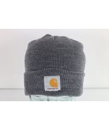 Vintage Carhartt Distressed Spell Out Box Logo Knit Winter Beanie Hat Ca... - €26,73 EUR
